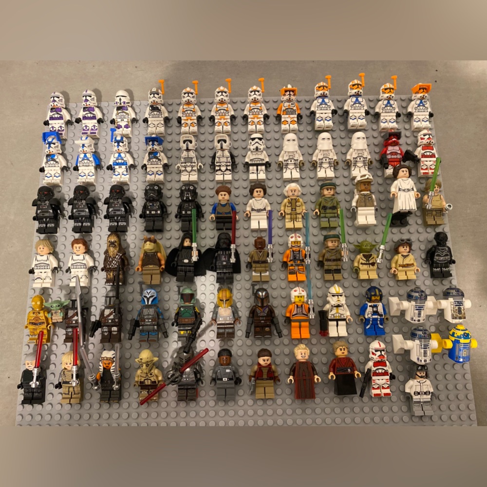 Star Wars mini figures